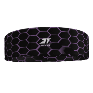 Faixa De Cabelo Headband 3T Lilac Hexagon - Imagem 3