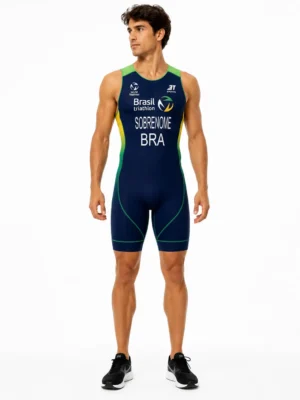 Macaquinho Triatlon Brasil Masculino 3T Sports