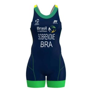 Macaquinho 3T Triatlo Brasil Feminino