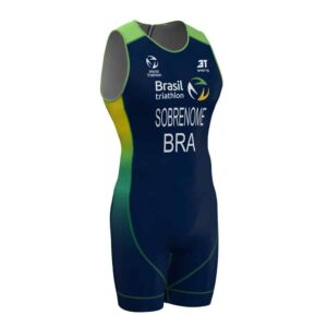 Macaquinho 3T Triatlo Brasil Masculino - Imagem 2