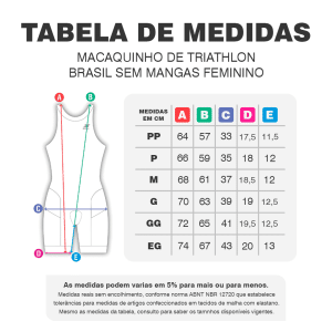 Macaquinho 3T Triatlo Brasil Feminino - Imagem 4
