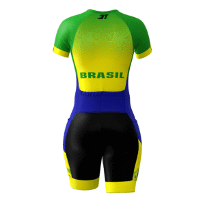 Macaquinho De Ciclismo 3T Velo Feminino Brasil. - Imagem 3