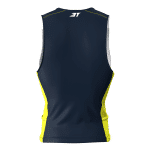 Top Triathlon 3T Masculino Preto/Amarelo. - Imagem 4