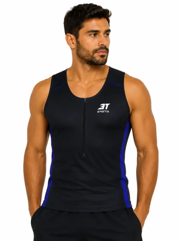 Top Triathlon 3T Masculino Azul Marinho
