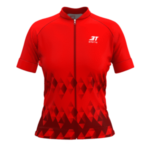 Camiseta Ciclismo 3T Race Feminina London Red