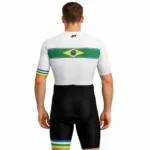 Macaquinho De Triathlon Aero 3T Masculino Seaside Mahalo com mangas. - Imagem 3