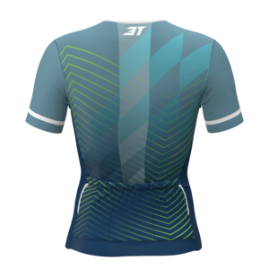 Camiseta Ciclismo 3T Giro Feminina Montpellier Azul. - Imagem 4