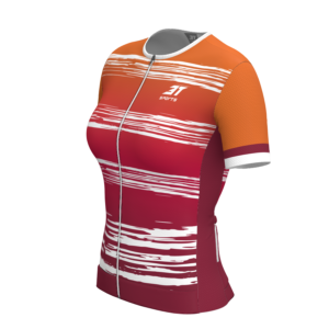 Camiseta Ciclismo 3T Giro Feminina Dijon Laranja. - Imagem 3
