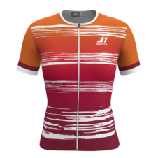 Camiseta Ciclismo 3T Giro Feminina Dijon Laranja