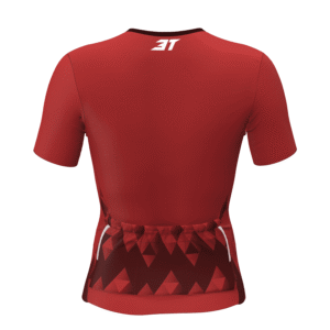 Camiseta Ciclismo 3T Giro Feminina Lyon Vermelha. - Imagem 4