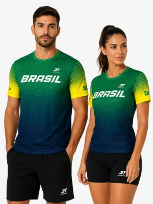 Camiseta Dry Elastik Unissex Triathlon Brasil 3T Sports - Imagem 3
