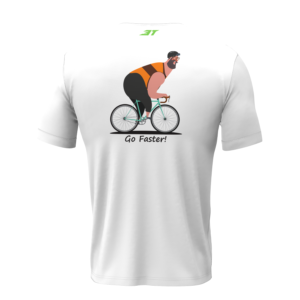 Camiseta 3T Dry Elastik Masculina Branca - Go Faster - Imagem 3