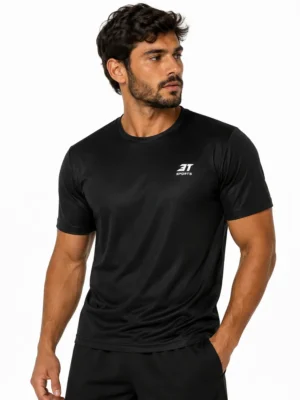 Camiseta 3T Dry Elastik Preto