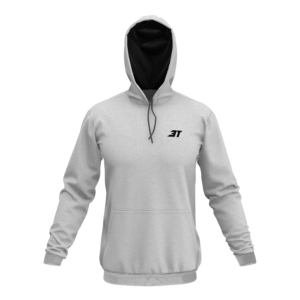 Moletom Com Capuz Cinza 3T Sports