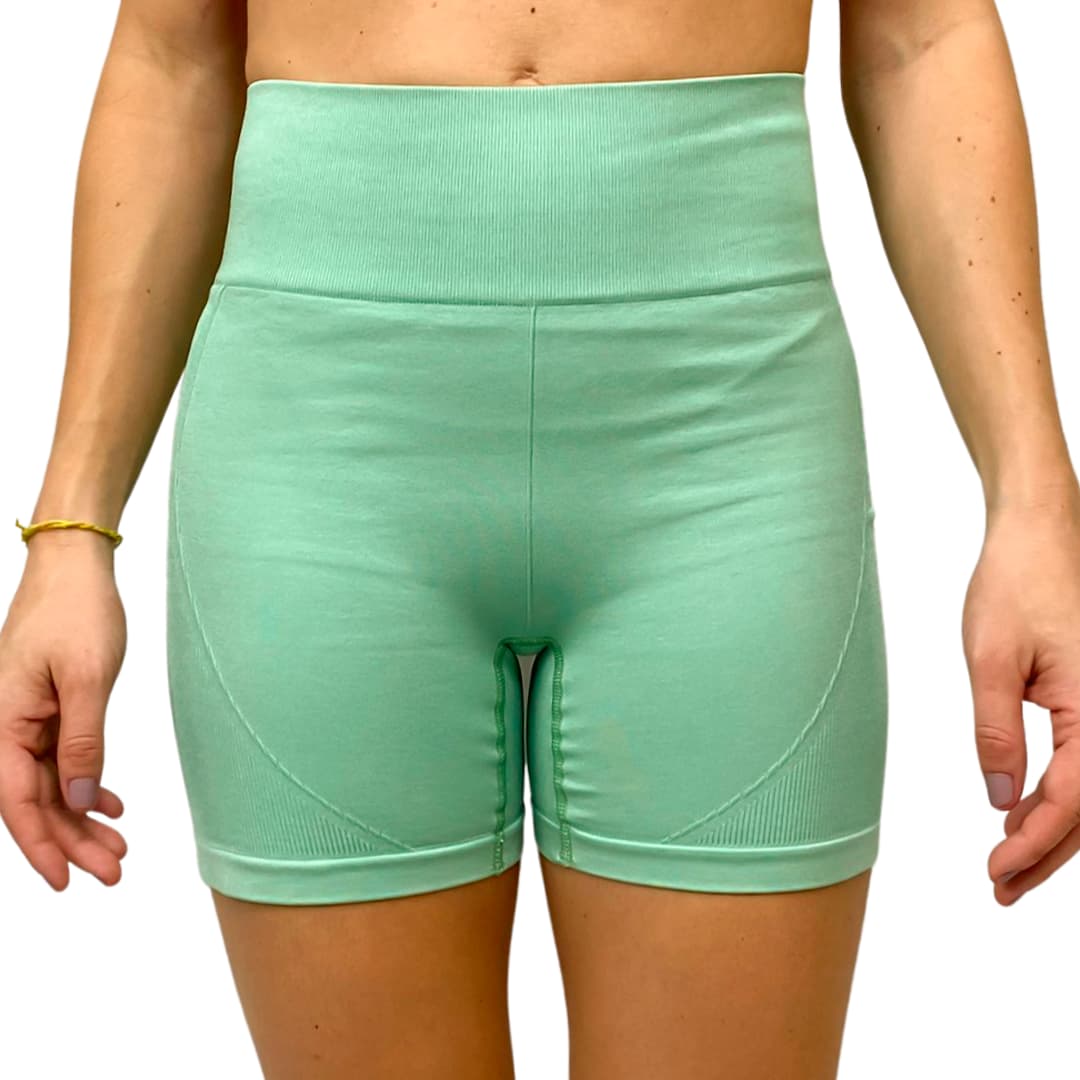 Shorts 3T Seamless Poliamida Verde - 3T Sports
