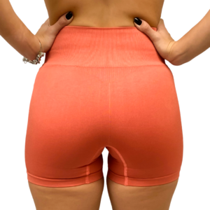 Shorts 3T Seamless Poliamida Laranja - Imagem 3