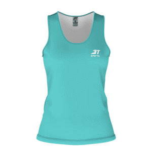 Regata Running Alongada Feminina Azul 3T SPORTS