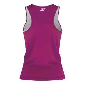 Regata Running Alongada Feminina Rosa 3T SPORTS - Imagem 3