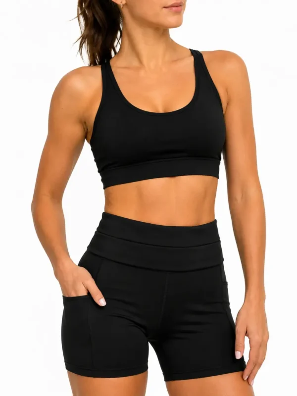 Short de Corrida 3T Colors Preto