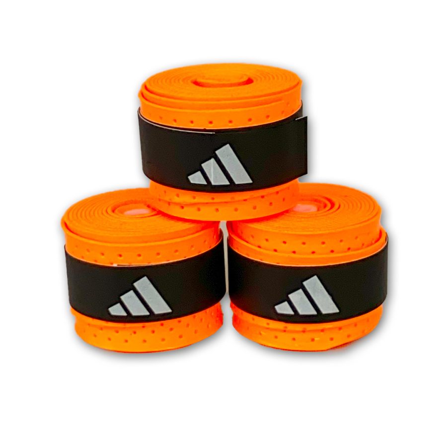 Overgrip Adidas Raquete Beach Tennis Tenis Padel laranja – Pack 3 Unidades