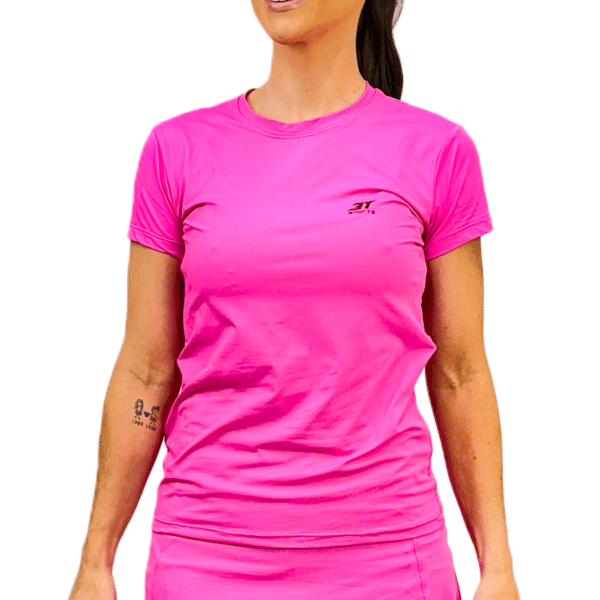 Babylook 100 poliamida rosa 2