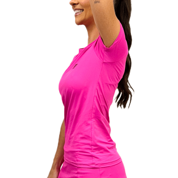 Babylook 100 poliamida rosa 3