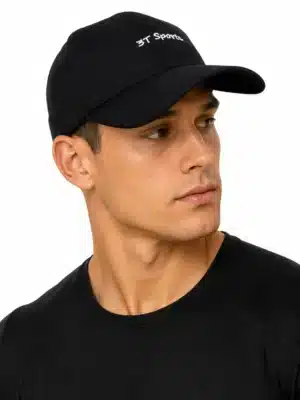 Boné Dad Hat 3T Bordado Preto